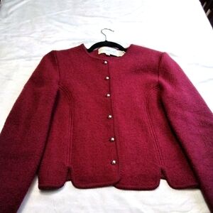 Vintage Eagle Eye Wool Cardigan/Jacket/ Sweater